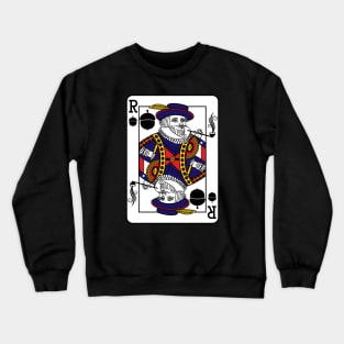 Sir Walter Raleigh Card Crewneck Sweatshirt